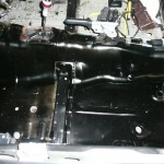 Half Floor Sprayed Impreza ABS Removal + BIAS Valve Fitting floorsprayed