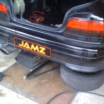 Jamz Numberplate Oil Cooler Disaster Jamz Numberplate