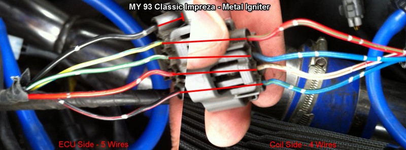 Metal Ignitor Bypass Classic Impreza New Age Coil Pack Conversion Metal Ignitor Bypass1