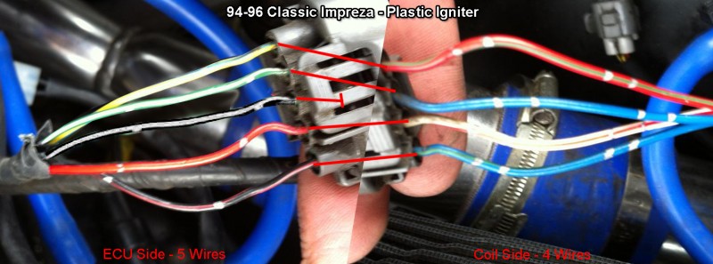 Plastic Igniter Bypass Classic Impreza New Age Coil Pack Conversion Plastic Igniter Bypass