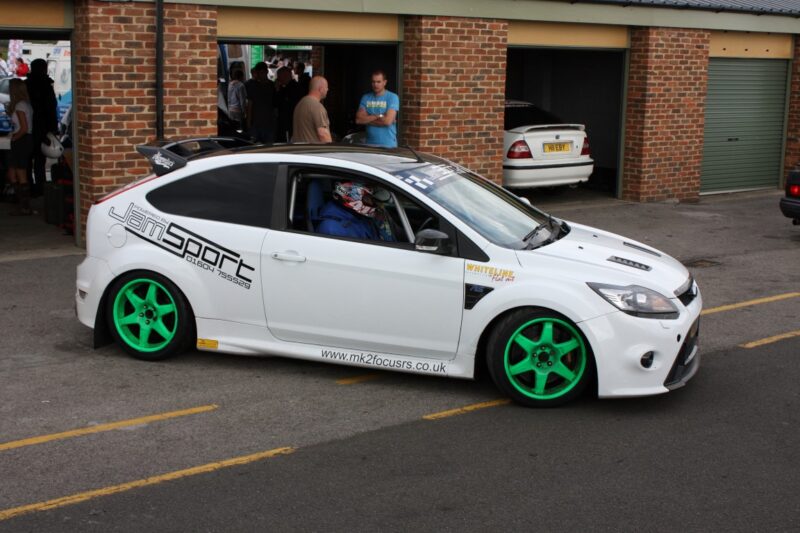 Croft RSOC Regional Day 2011 4 JamSport White Ford Focus RS MK2 Track Car