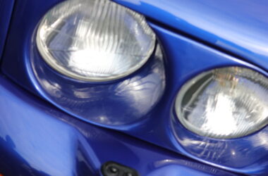 RSOC Heaves Hotel Regional Show 2012 9 Ford Escort Blue Morette Twin Headlights