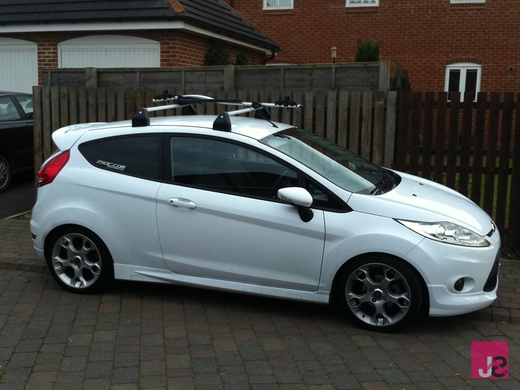 Fitting a roof rack to a ford fiesta #2