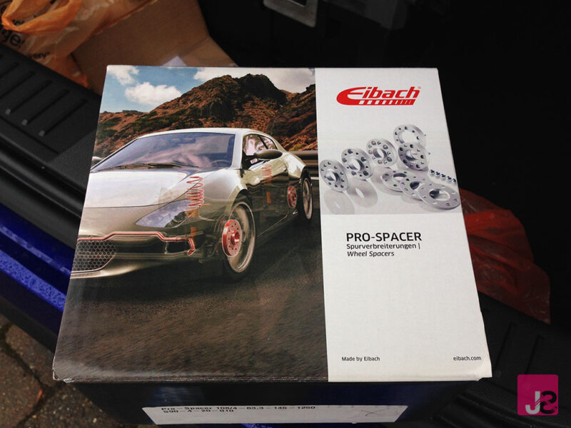 Fitting Ford Fiesta MK7 Spacers 4 Eibach Pro Spacers Ford Fiesta MK7 Box