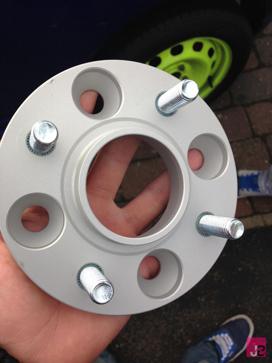 Fitting Ford Fiesta MK7 Spacers James Simpson