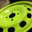 How To Refurbish & Paint Steel Wheels 5 Completed Steel Wheels