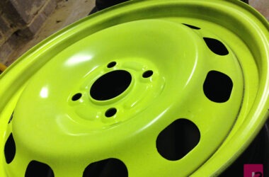 How To Refurbish & Paint Steel Wheels 4 Completed Steel Wheels