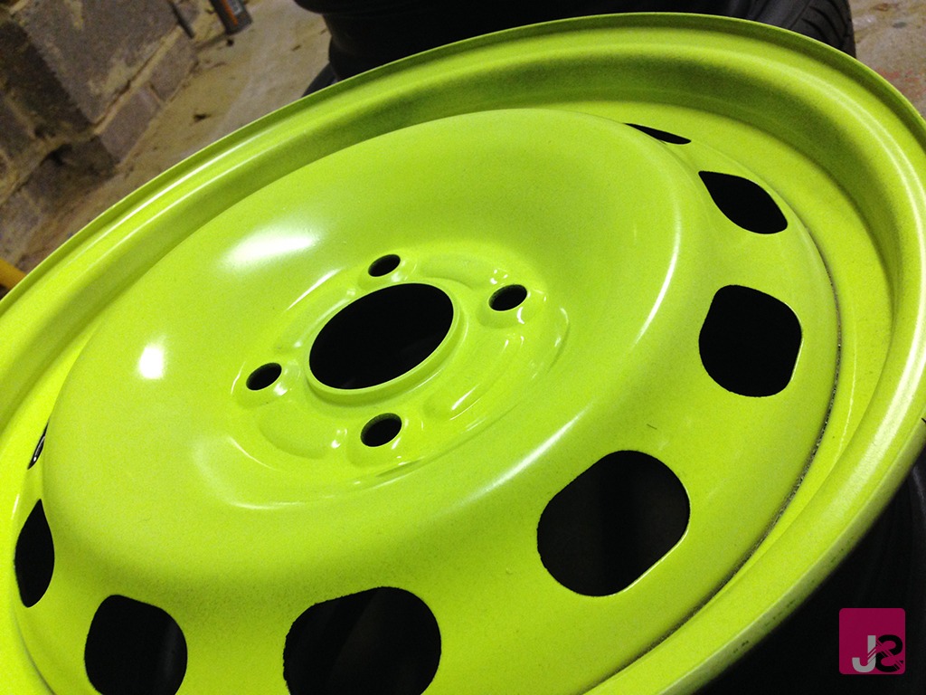 How To Refurbish Paint Steel Wheels James Simpson