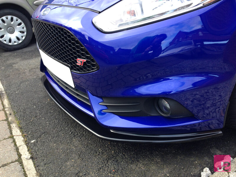 Fitting a ST180 Ford Fiesta Triple R Composites Front Splitter 4 Ford Fiesta MK8 Front Splitter