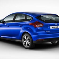 Ford Focus MK3.5 Facelift Revealed 10 Ford Focus MK3.5 Hatchback Rear