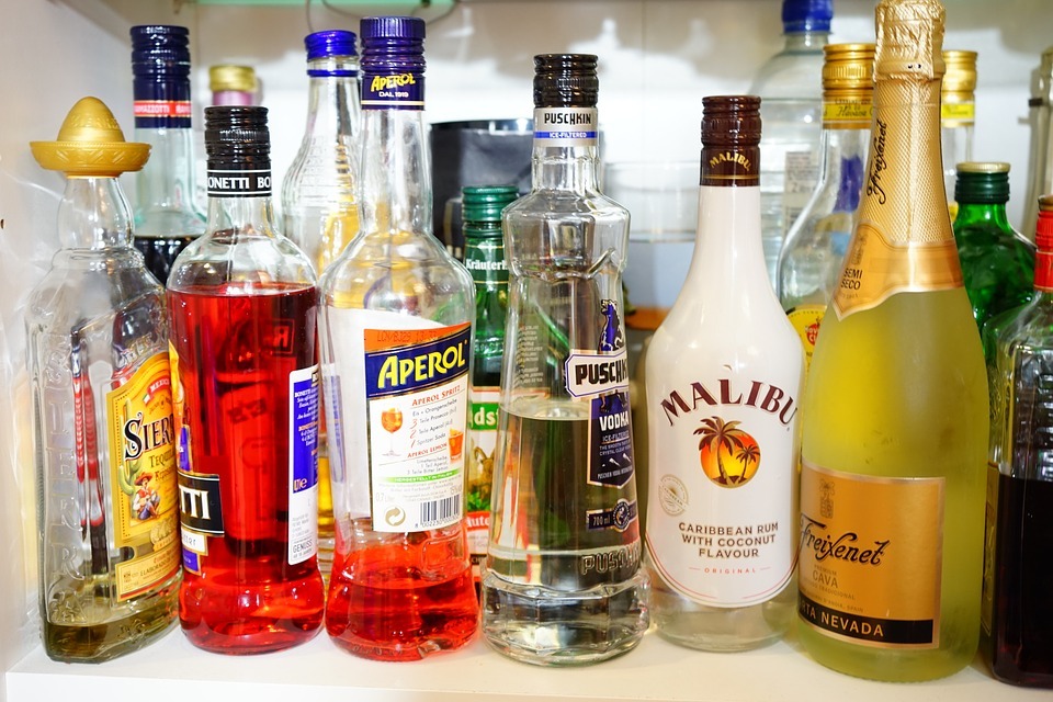 Common Health Problems Men May Experience 5 Alcohol Bottles
